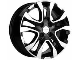 Khomen Wheels KHW1503 (Vesta) 6x15 4x100 ET50 60.1 Black-FP